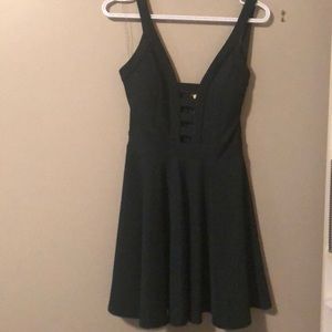 Dark Green Dress